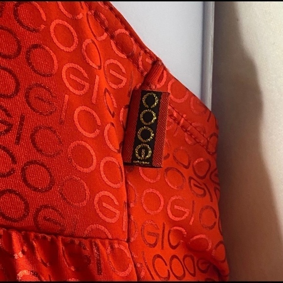 Coogi, Y2K VTG Vibrant Red Maxi Dress, Instantly Slimming w/Stretch & Halter,S - Picture 14 of 15